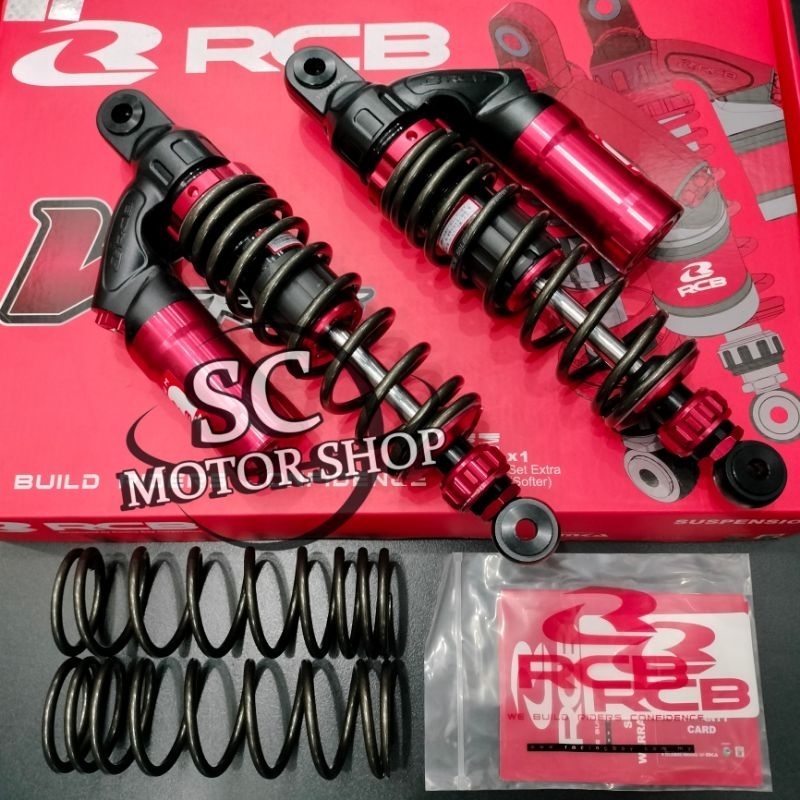 Shock RCB racing boy VD premium black series 320mm  rx king - tiger - verza - supra x 125 - megapro 