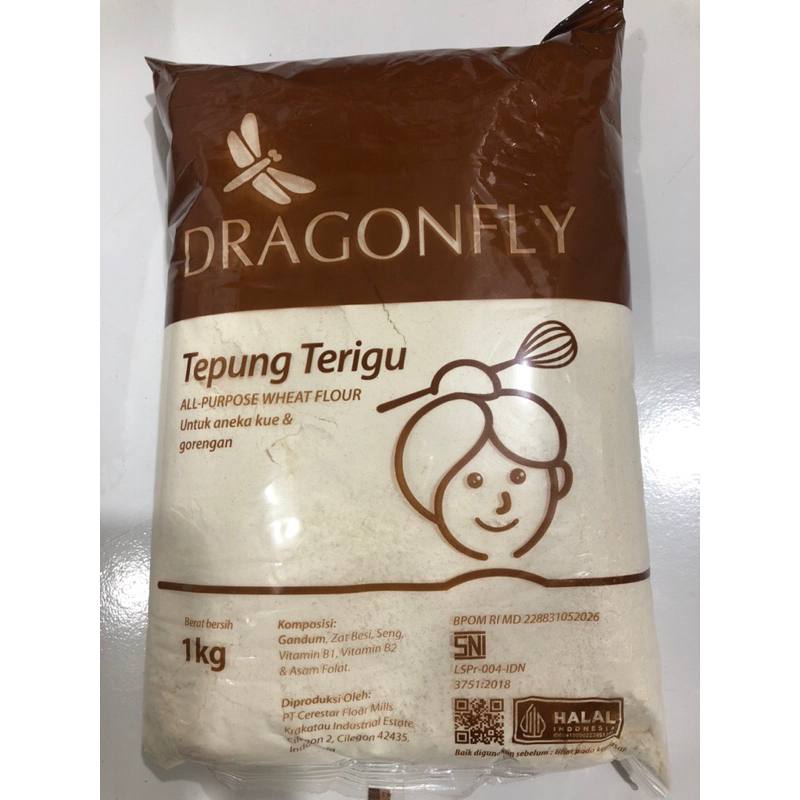 

TEPUNG TERIGU DRAGONFLY 1kg