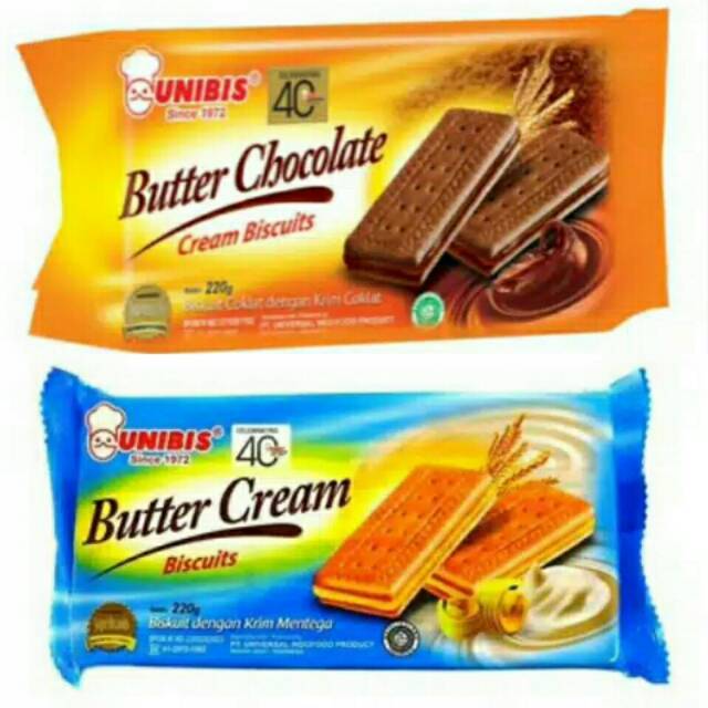 

Biscuit Unibis Butter Cream & Chocolate 195g