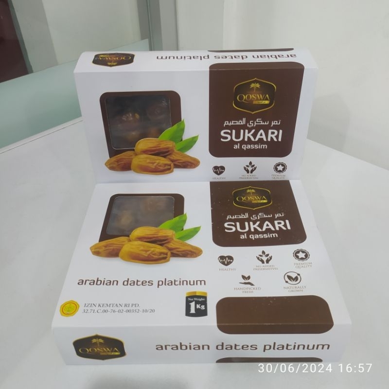 

Kurma Sukari Sukkari 1kg Fresh