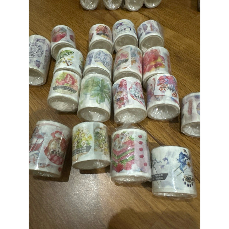 

washi tape selotip mix penghabisan stock