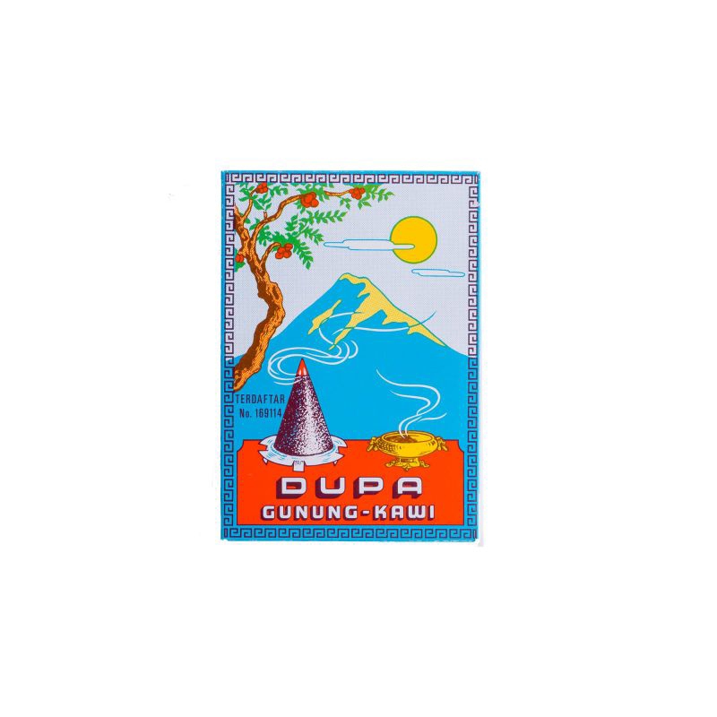 Lotsoolup 1 Kotak Dupa Tumpeng Kerucut Gunung Kawi Cap Buah Thoo Aromaterapi