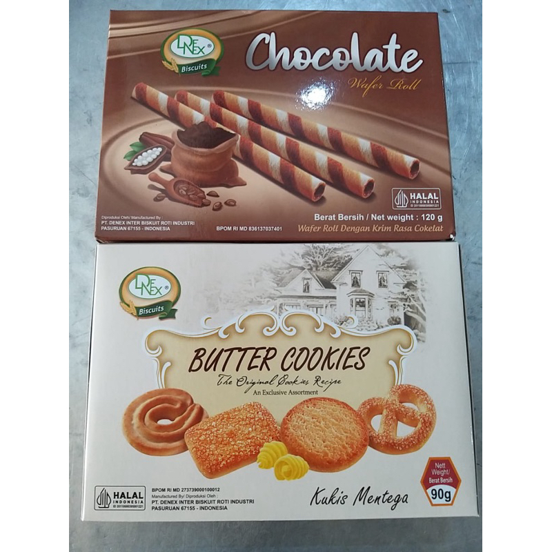 

Denex butter cookies dan chocoroll