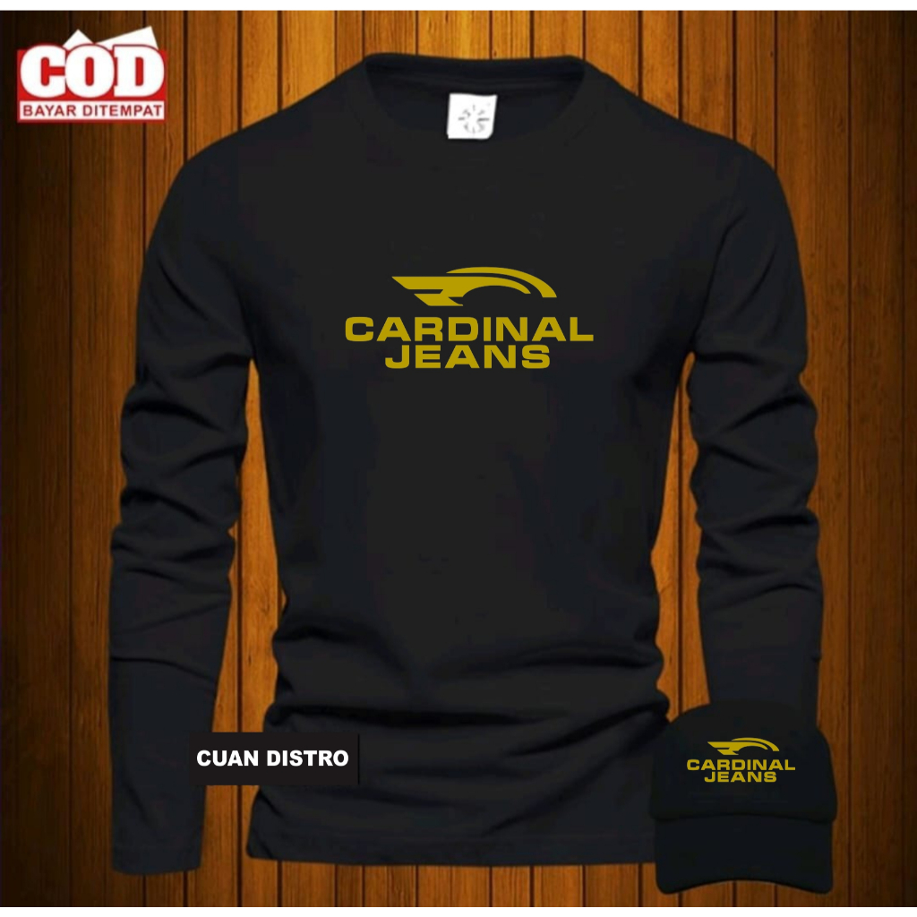 Bonus Topi... Promo Kaos Keren Lengan Panjang Kaos Pria dan wanita  Kaos Print  Kaos Distro Pria Fre