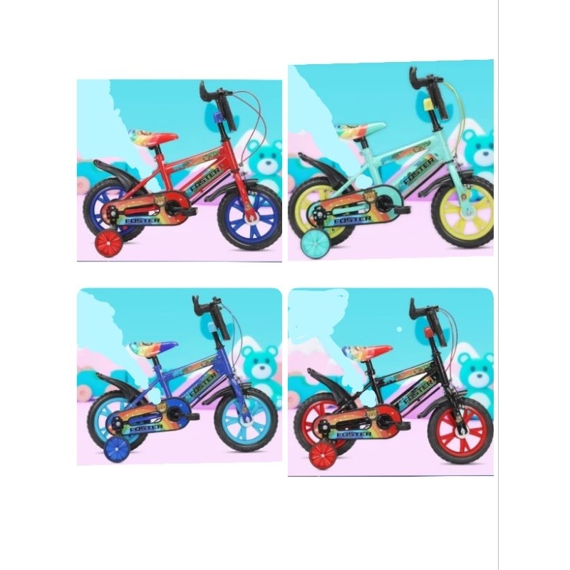 Sepeda BMX 12 Trendy Centrum Foster ban busa ban eva