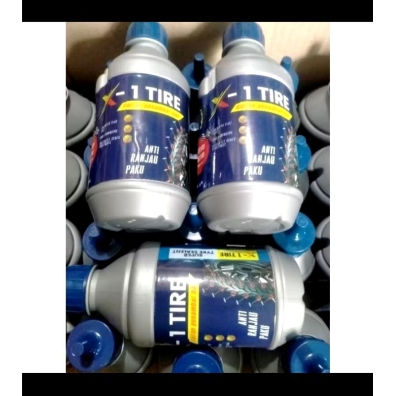 Cairan tubles X-1 Tire cairan ban tubles semua motor 350ML