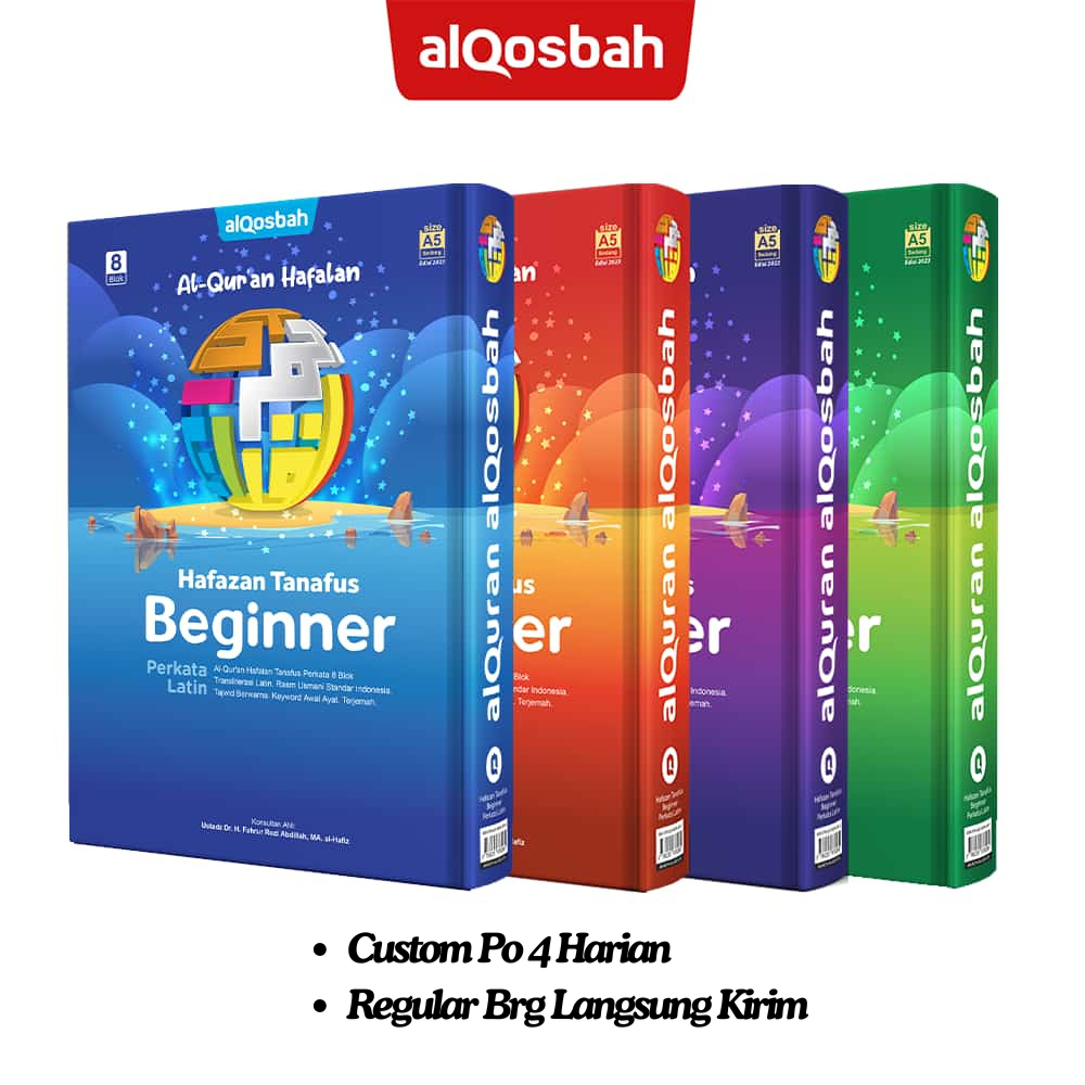 Alquran Hafazan Tanafus Beginner Perkata Latin Ukuran A5