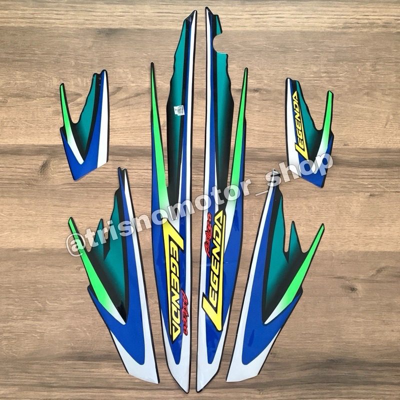 striping sticker stiker lis list body motor Honda astrea grand legenda 1 full set standar berkualita