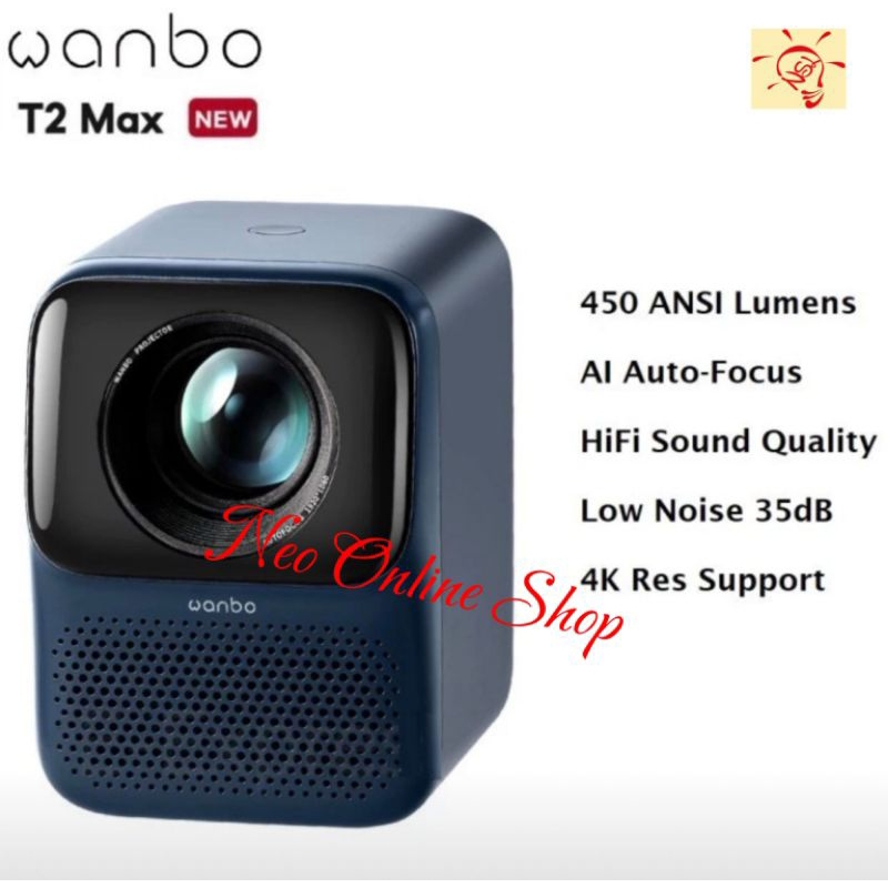 Proyektor Wanbo T2 Max 450