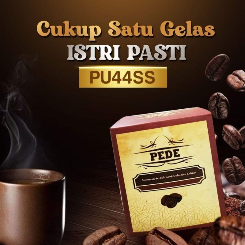 

Kopi Pede Original Asli 5 Saset | Bukan Kopi Pede Dan Kopi Borneo Dan VITROON