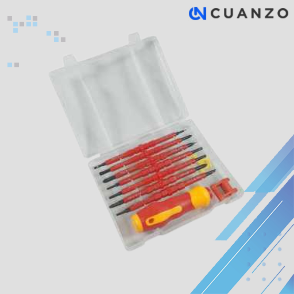 Obeng Set Reparasi 15in1 Chrome Vanadium / Screwdriver Obeng Reparasi Perangkat Elektronik  Magnetik