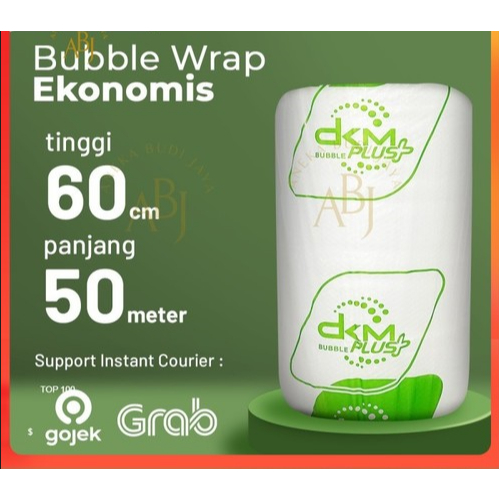 

Pembungkus Plastik Bubble / Bubble Wrap Bening Hitam DKM / Babel Wrap