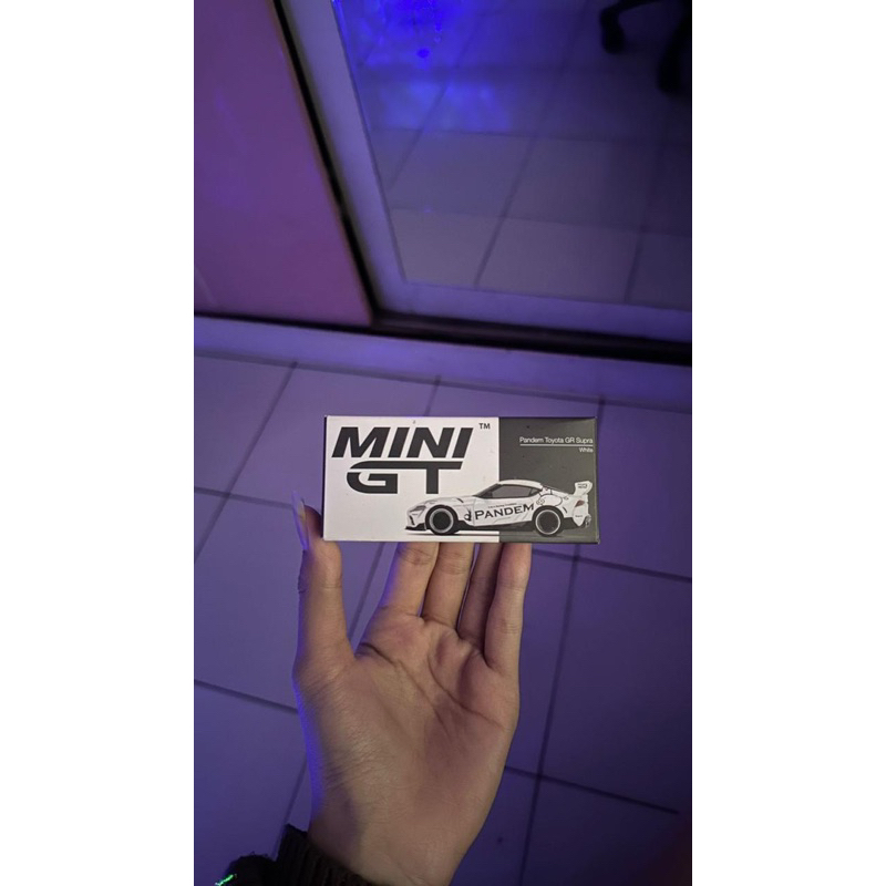 MINI GT PANDEM TOYOTA GR SUPRA WHITE