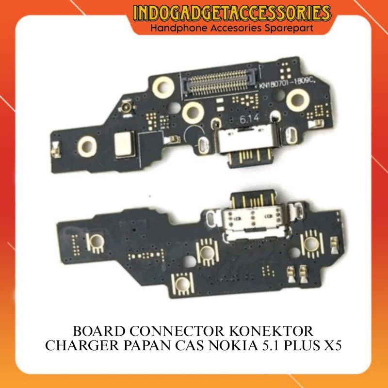 FLEXIBLE BOARD CONNECTOR KONEKTOR CHARGER PAPAN CAS NOKIA 5.1 PLUS X5