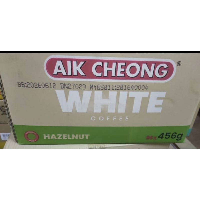 

Aik cheong white coffee hazelnut