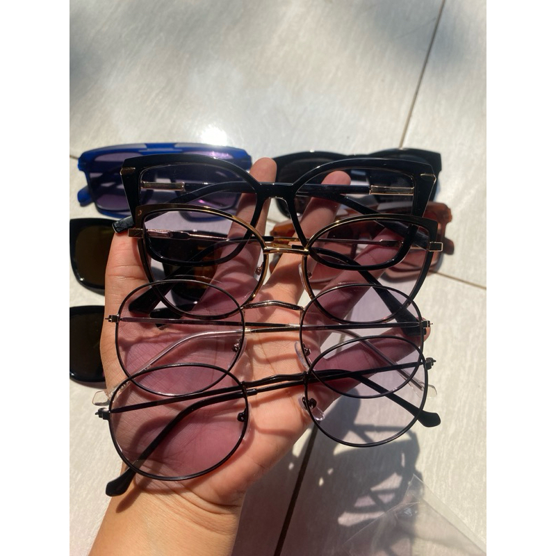 Kacamata wanita photocromic & blueray