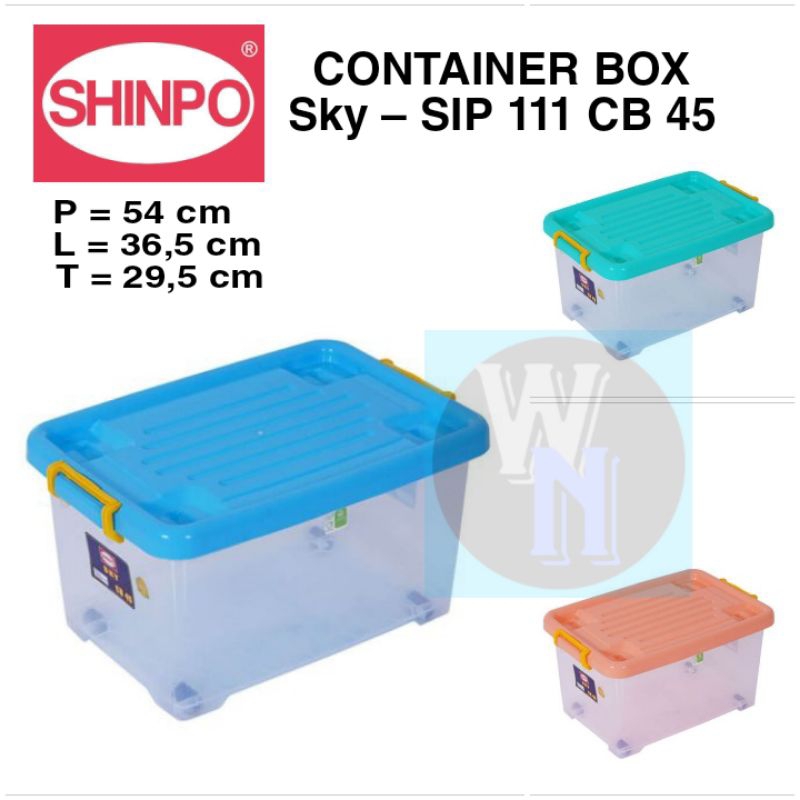 SHINPO-Container box shinpo cb 45 Liter/Kontener/contener box cb 45 Liter shinpo
