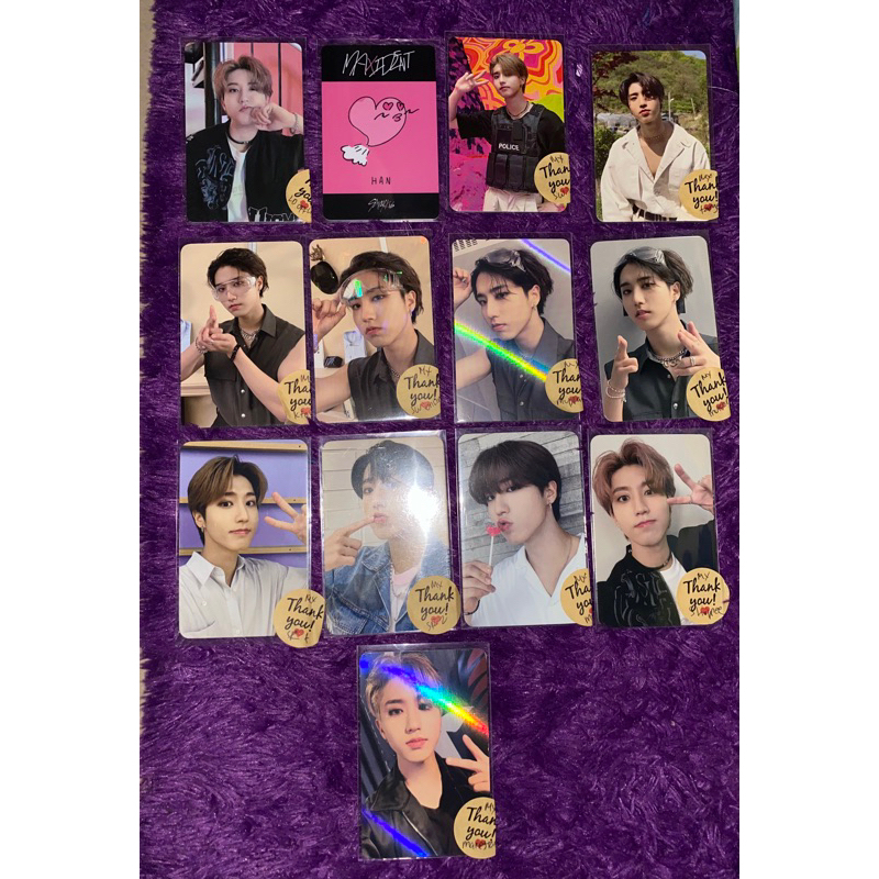 STRAY KIDS PHOTOCARD PC POB HAN JISUNG MAXIDENT