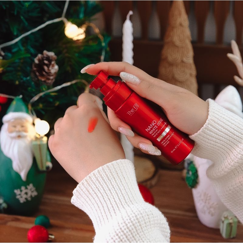 [ READY ] The Elf Nano White Dose Premium White Plus Serum Booster Pemutih Kulit Tubuh - LMES