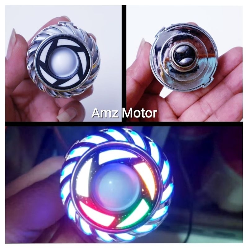 LAMPU STOP MOTOR PROJIE LED DC 12 VOLT/LAMPU REM BELAKANG PROJIE LED UNIVERSAL MOTOR DC 12volt