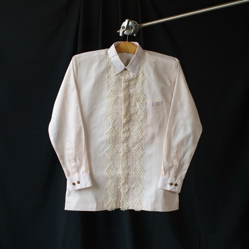 Hanomn tenun - Tarana  Kemeja Songket  Bulu Lengan Panjang / Atasan Batik Pria