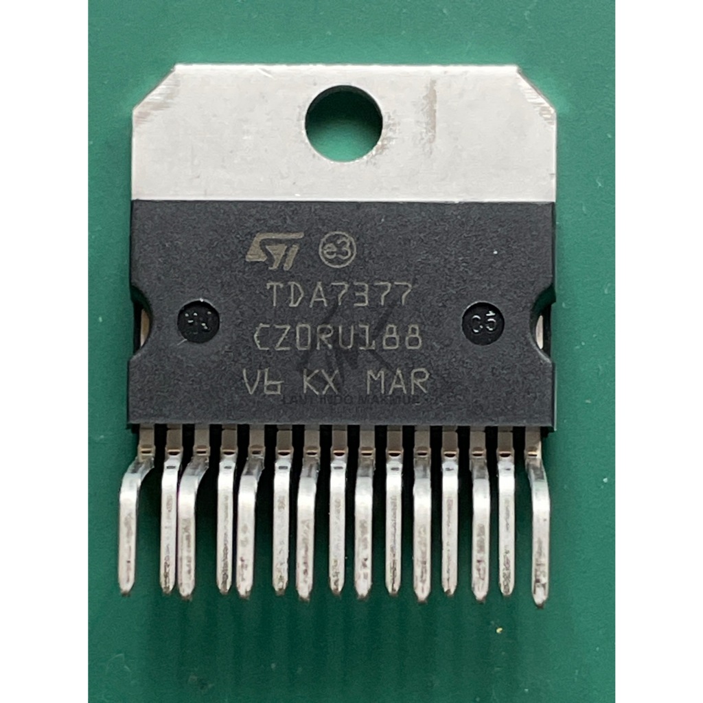 TDA7377 ORIGINAL IC TDA 7377 ORI IC SUARA TDA7377 ASLI MERK ST ups stabilizer