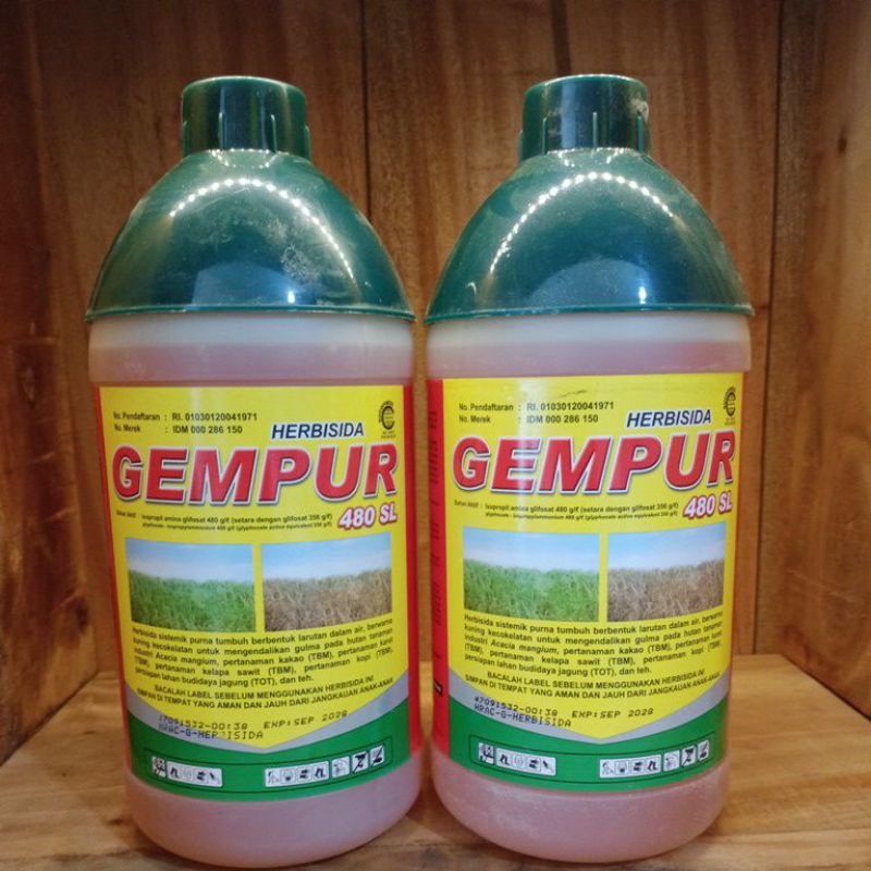 [ ORIGINAL 100% ] GEMPUR 1LT HERBISIDA SISTEMIK