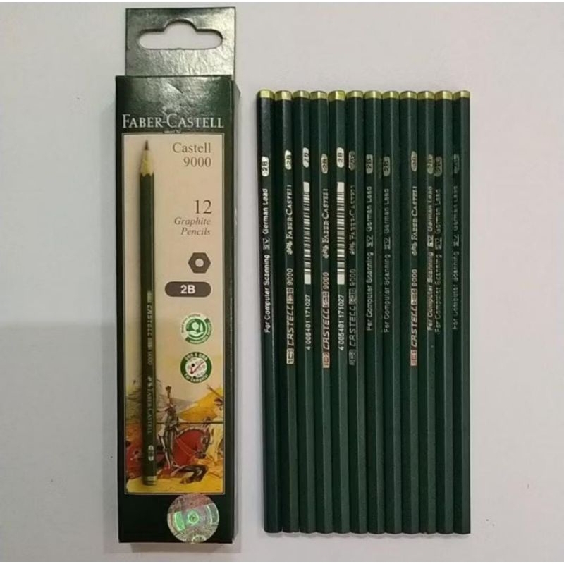 

FABER-CASTELL PENSIL 2B 1 PACK