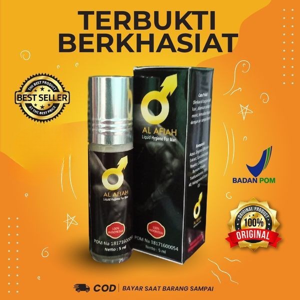 [BISA COD] - BPOM AL Afiah Asli Beda Dengan Hajar Jahanam original, PASTI MANTAB obat oles