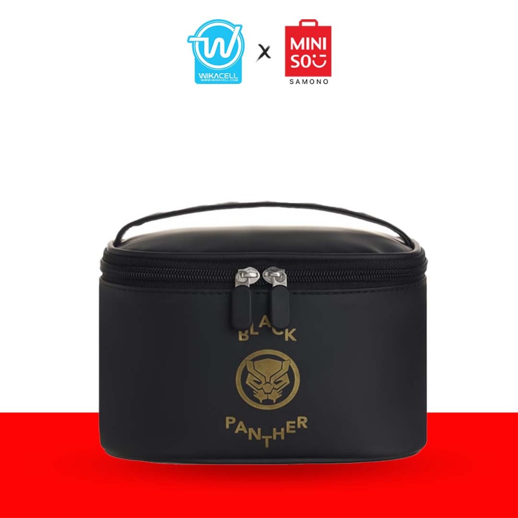 Miniso Cosmetic Bag Marvel Collection - White / Red / Blue / Black