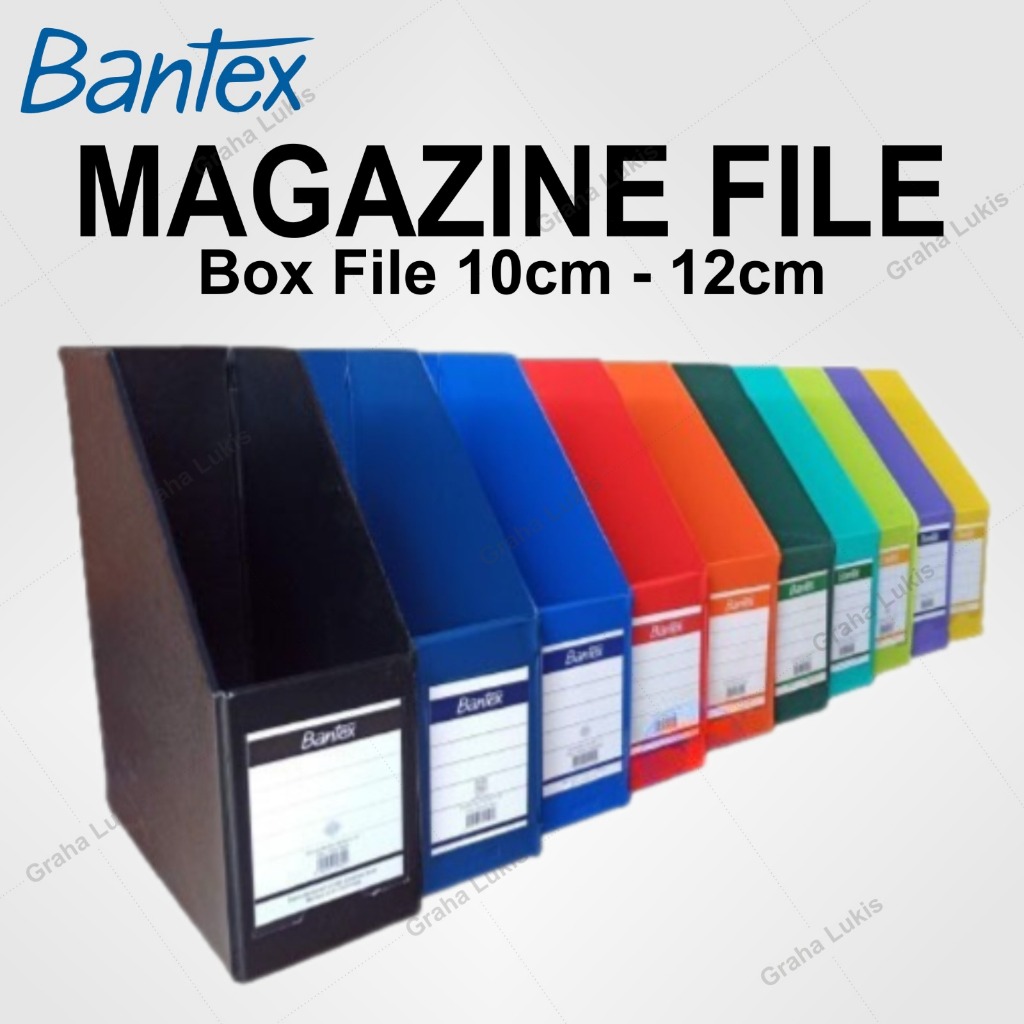 

BANTEX Box File / Magazine File - Jumbo / Extra Jumbo Folio