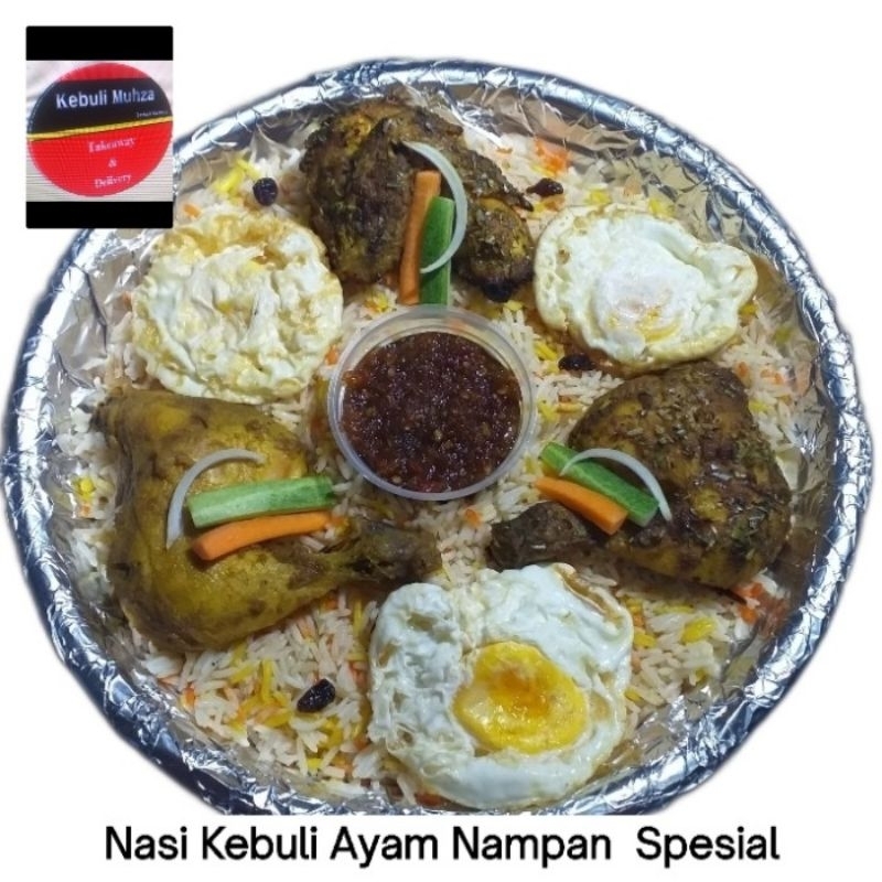 

Nasi Kebuli Ayam Nampan Spesial