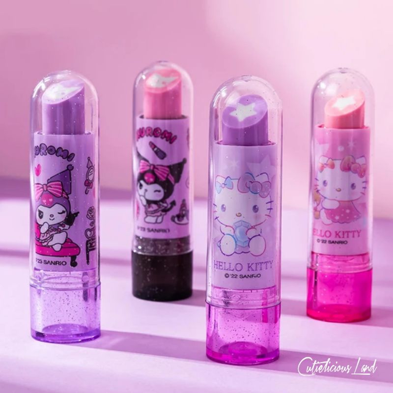 

CutieliciousLand | PENGHAPUS - Penghapus Lipstick / Penghapus Lipstick Sanrio / Penghapus Sanrio