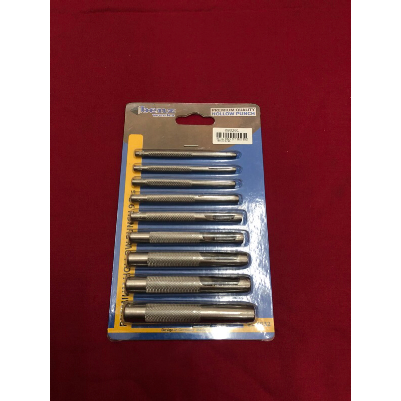 

HOLLOW PUNCH SET BZ-9032 BENZ / PLONG / PEMBUAT LUBANG BENZ