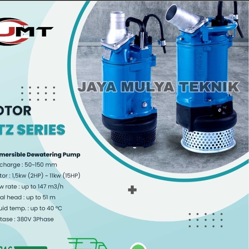 Pompa Celup ROTOR KTZ 23.7 Submersible Pump 5Hp 3Phase 2inch