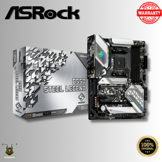 ASROCK B550 STEEL LEGEND AM4 DDR4