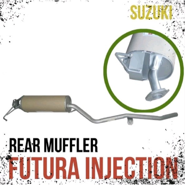 Rear Muffler SUZUKI FUTURA INJECTION Knalpot Mobil