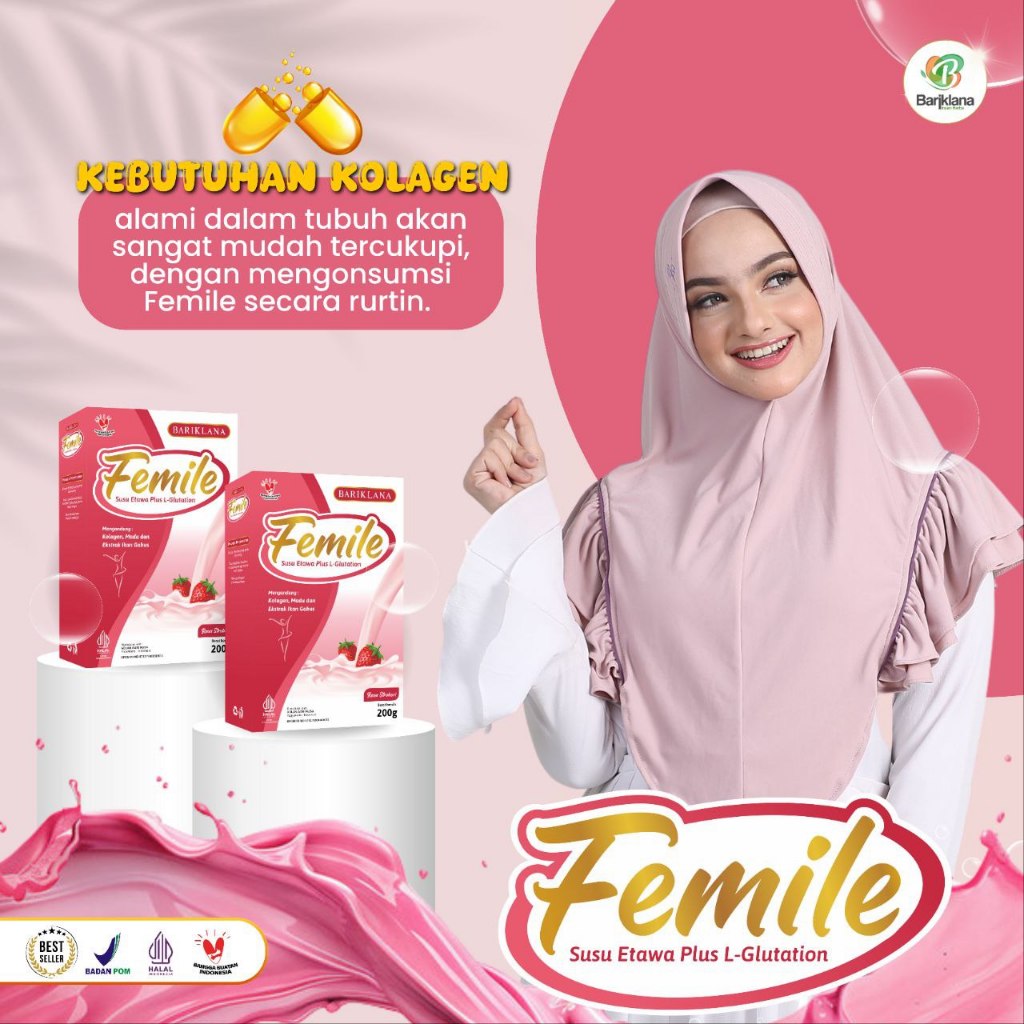 

Femile Susu Etawa, L Glutation, Collagen, Ikan Gabus dan Madu