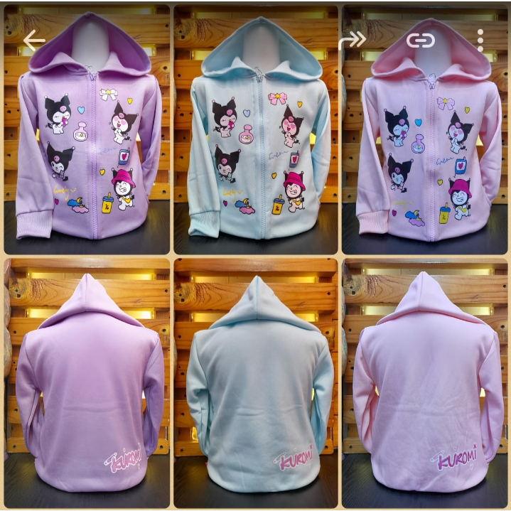 Sweater anak perempuan KUROMI // jaket anak kuromi // hoodie anak