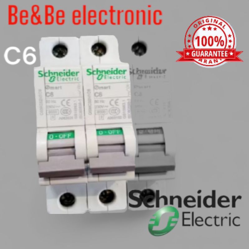 MCB Schneider Smart c6 c16