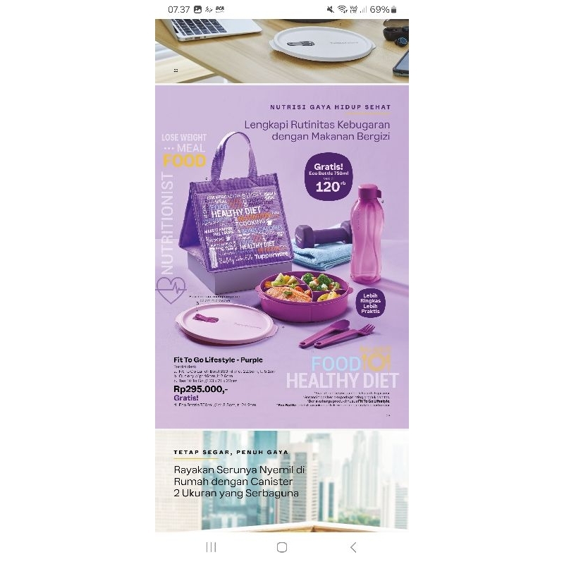 fit to go Tupperware