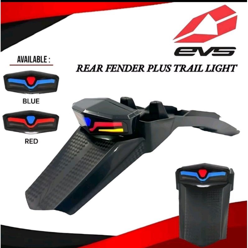 SPAKBOR BELAKANG CRF 150 LED -  LAMPU STOP CRF 150 LED