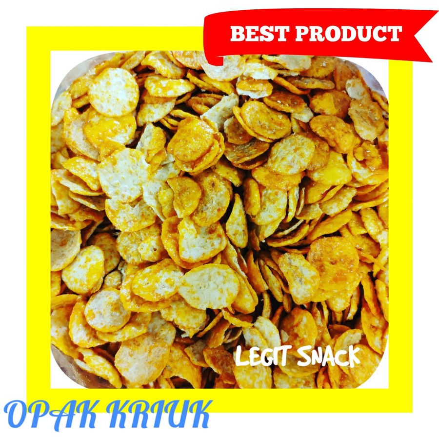 

Opak medan pedas 1/2kg / opak medan pedas 500gr