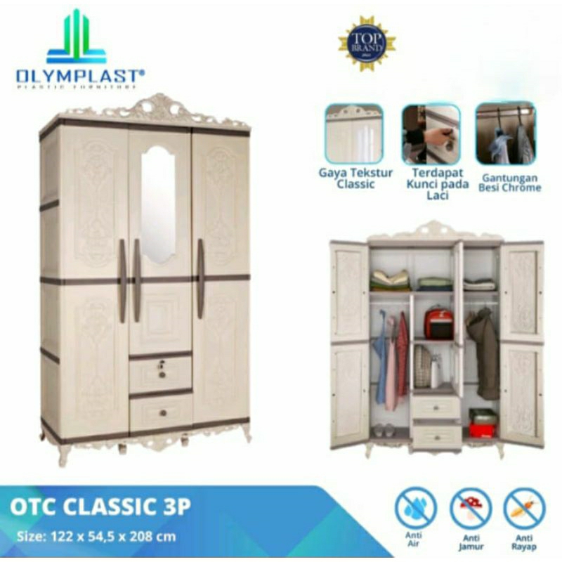 Lemari Olymplast OTC 3P Classic