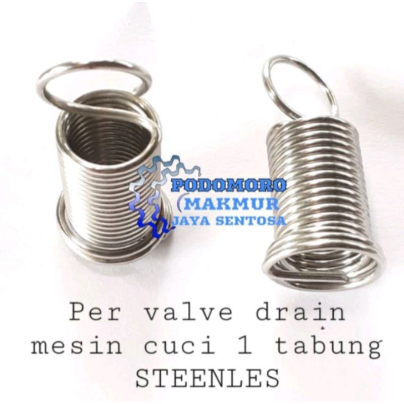 pir per drain valve pembuangan mesin cuci 1 tabung STEENLES HIGH QUALITY
