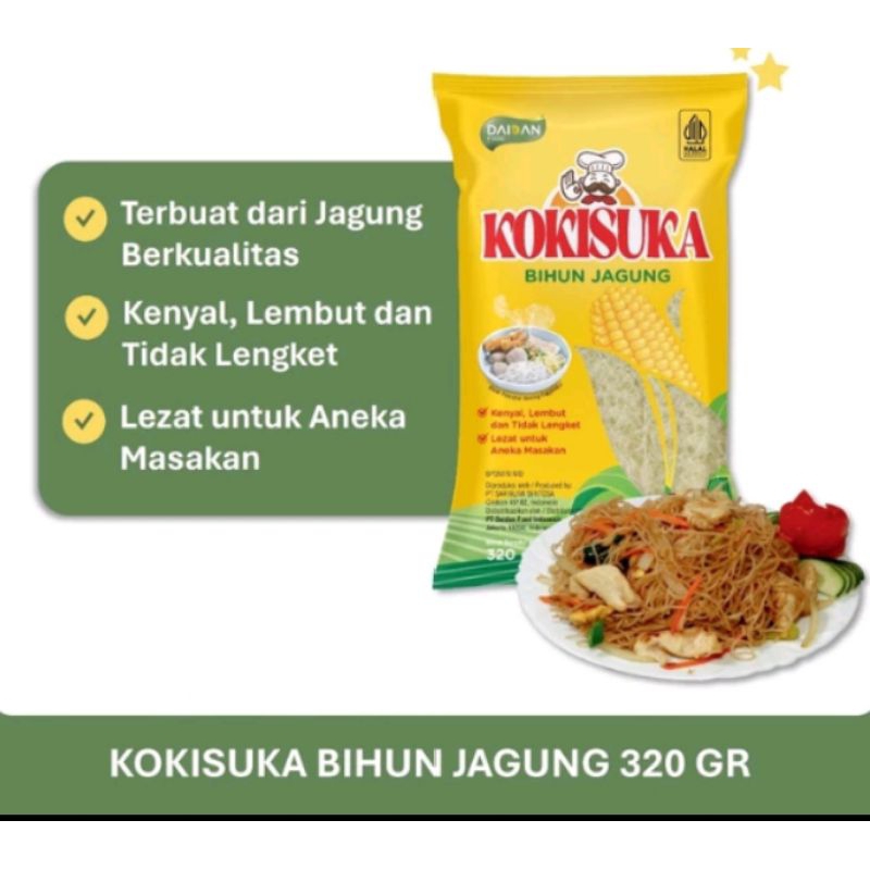 

kokisuka bihun jagung 320gr