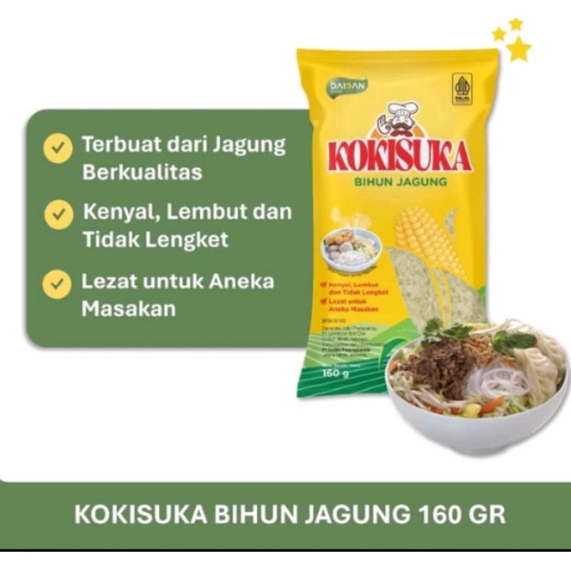 

kokisuka bihun jagung 160gr