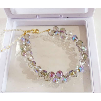 Gelang Batu Merah / gelang batu kristal 4