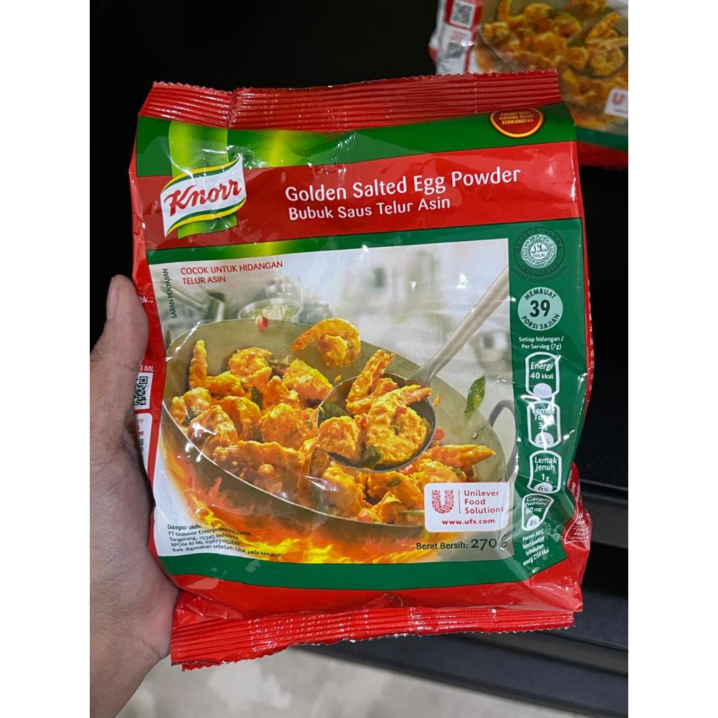 

Knorr telur asin/ golden salted egg powder 270 gr