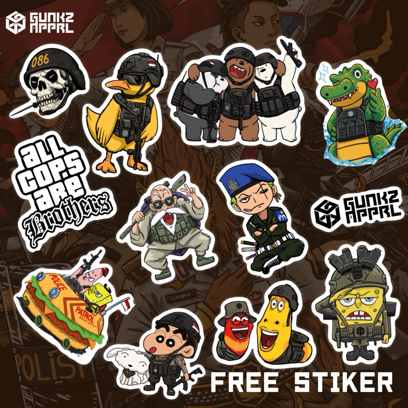 

RANDOM 5 - 10 STIKER